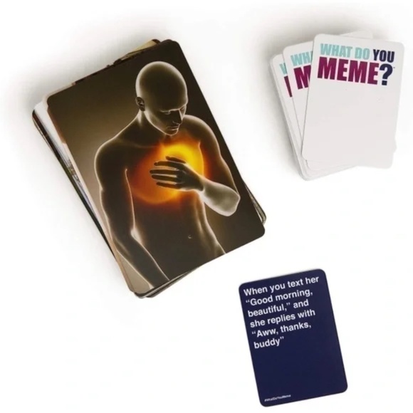 Party Game Adults Unisex WHAT DO YOU MEME? Card Fun 2019 - Picture 4 of 14